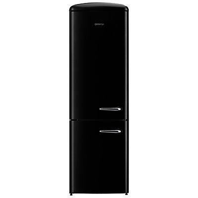 Gorenje ORK193 Freestanding Fridge Freezer, A+++ Energy Rating, Left-Hand Hinge, 60cm Wide Black Gorenje ORK193 Freestanding Fridge Freezer, A+++ Energy Rating, Left-Hand Hinge, 60cm Wide Black